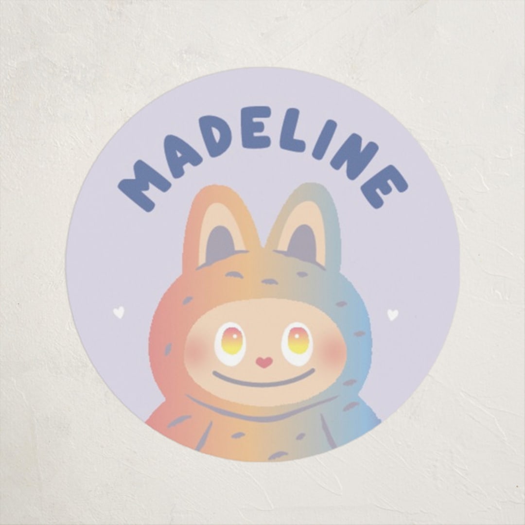 "Fabu-lous Valentine" - Custom Stickers in Secret by Jennifer Lew - Front