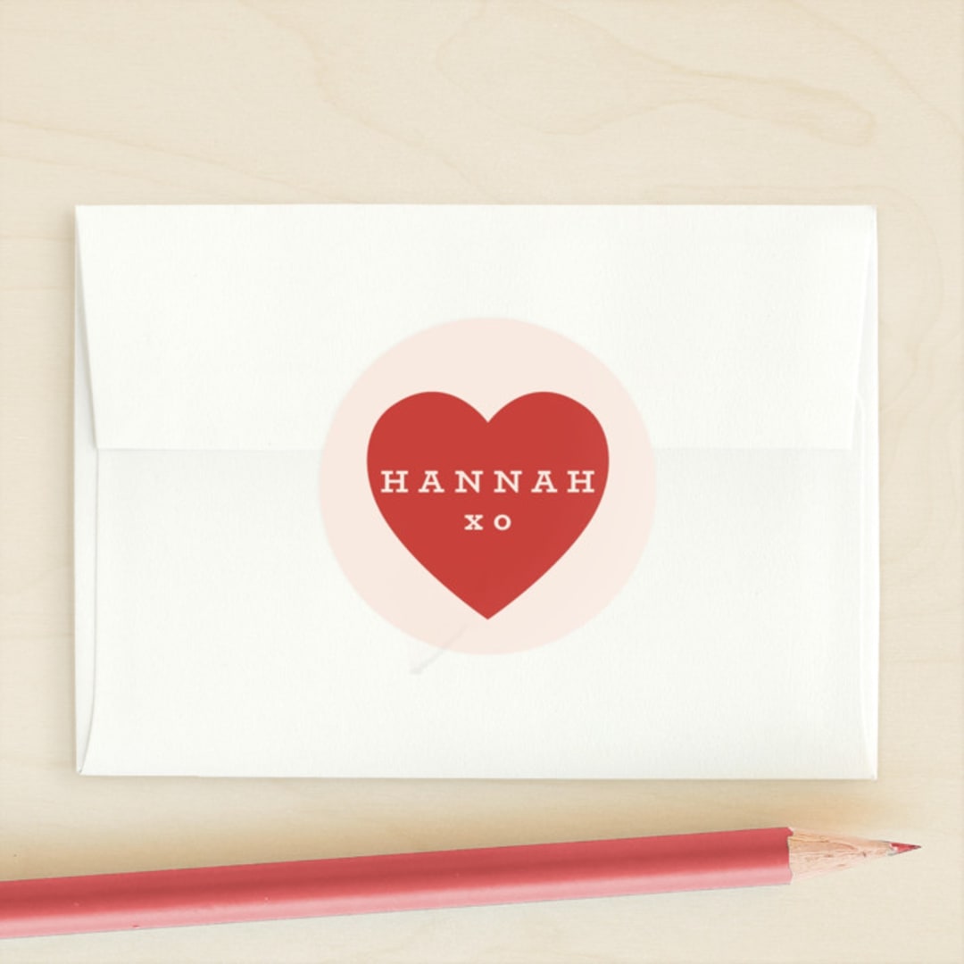 "Scavenger Hunt" - Custom Stickers in Rose by Hudson meet Rose - Front