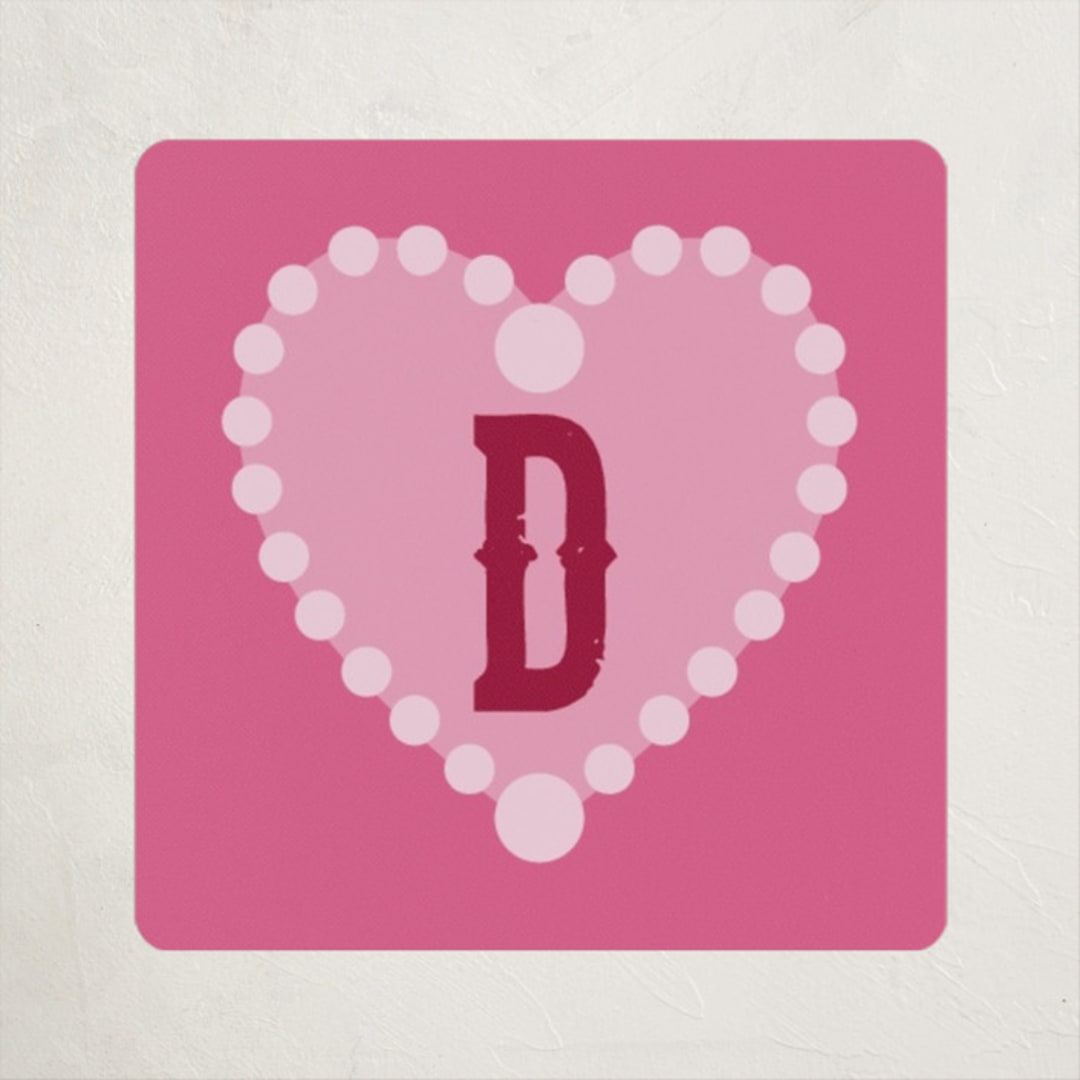 "Pink Poney Club" - Custom Stickers in Rose by Studio Suku - Front