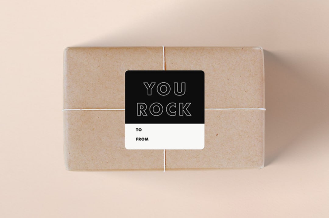 "Zebra Rock" - Custom Stickers in Silk by Kamala Nahas - Front