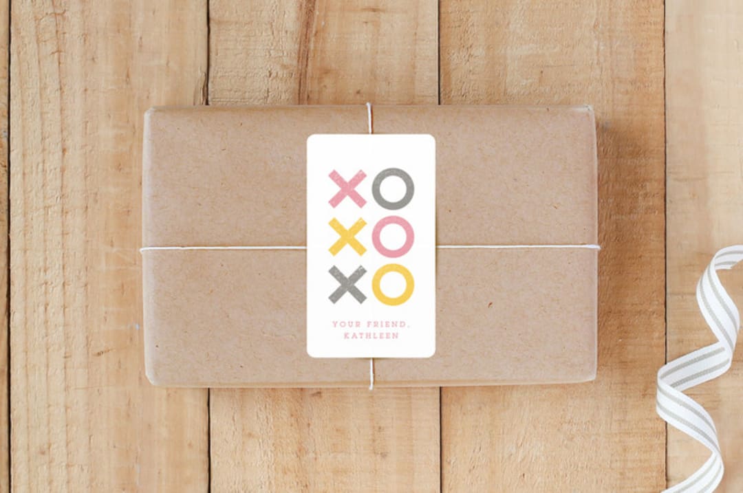 "Pastel Kissed and Magic Hugs" - Custom Stickers in Cotton Candy by Shari Margolin - Front
