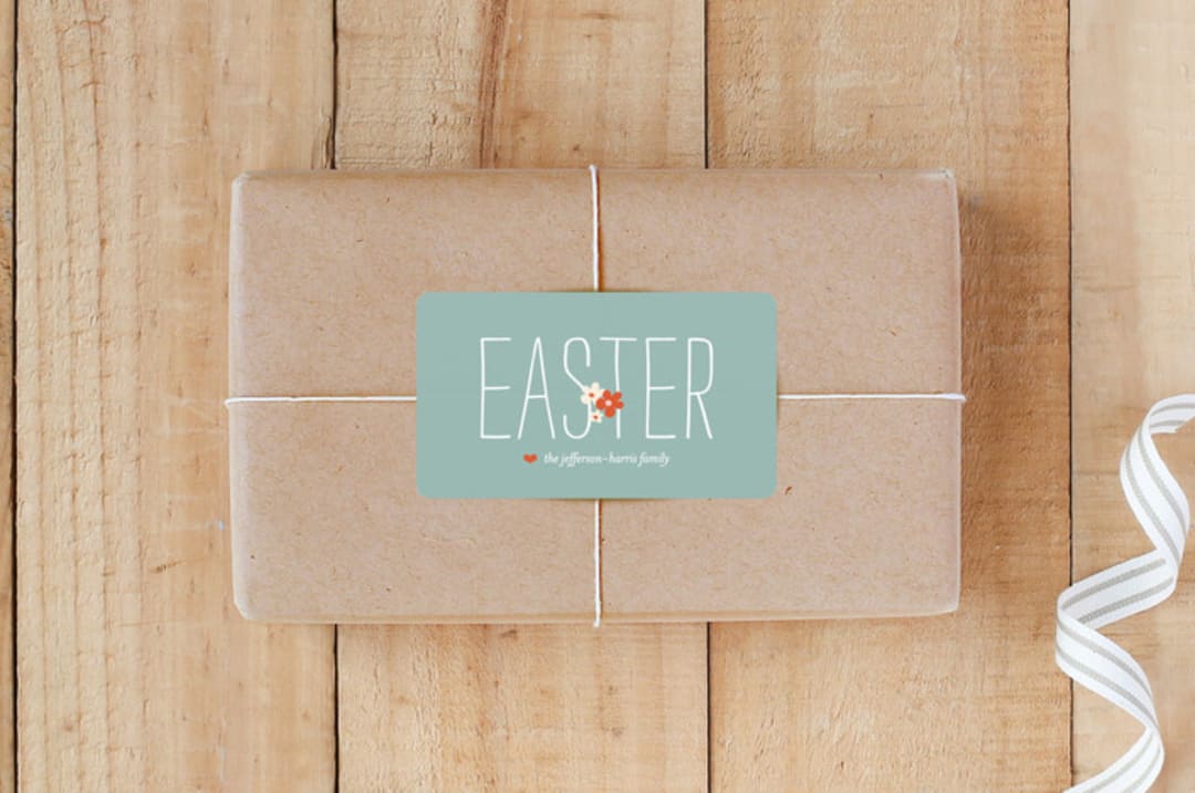 "Spring Fling" - Custom Stickers in Poppy by Emily Ranneby - Front