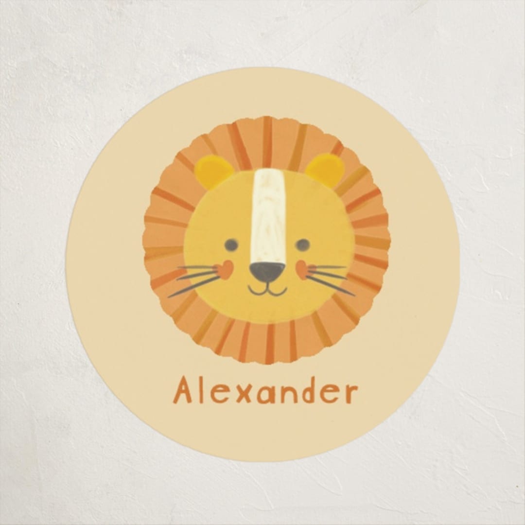 "You’re grrreat" - Custom Stickers in Mustard by Creo Study - Front