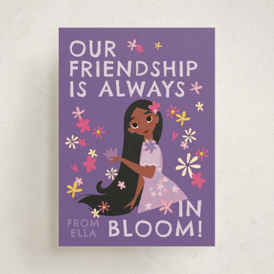"Isabela" - Classroom Valentines in Violet by Angela Thompson - Front