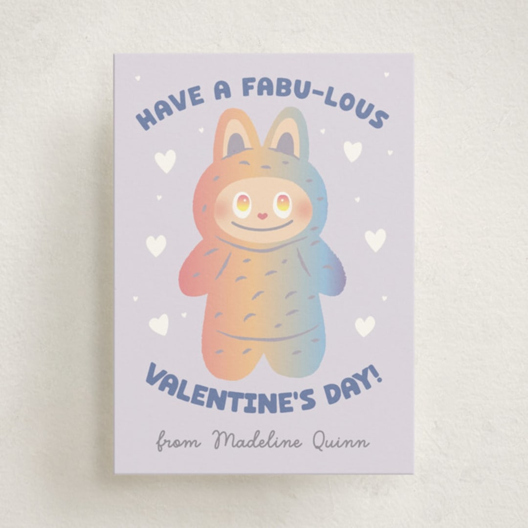 "Fabu-lous Valentine" - Classroom Valentines in Secret by Jennifer Lew - Front