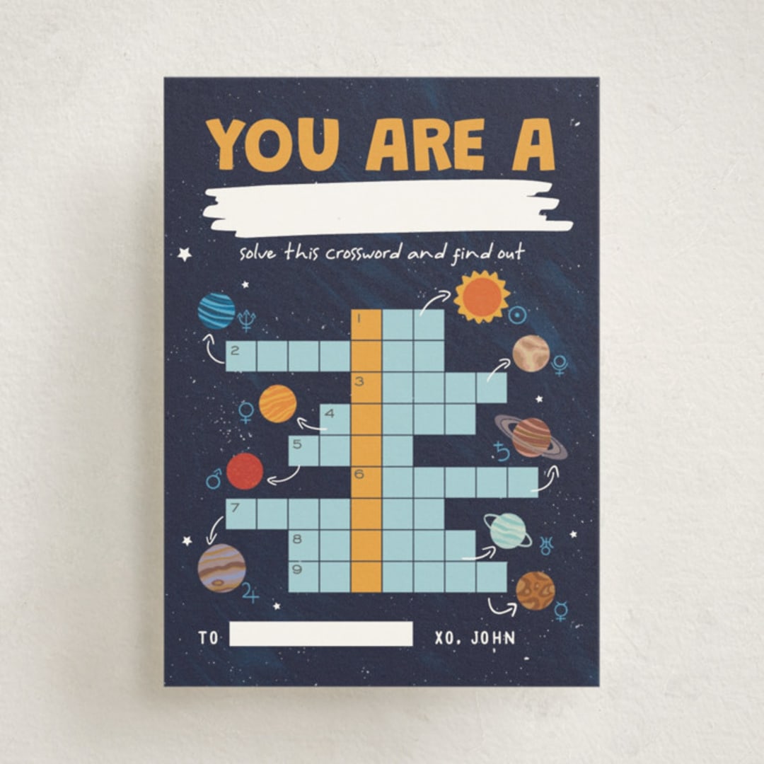 "Superstar" - Classroom Valentines in Night by Orasie - Front