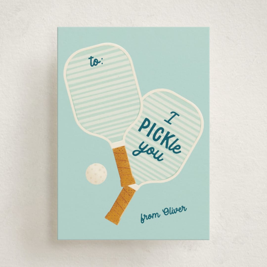 "Pickle" - Classroom Valentines in Sky by Gwen Bedat - Front