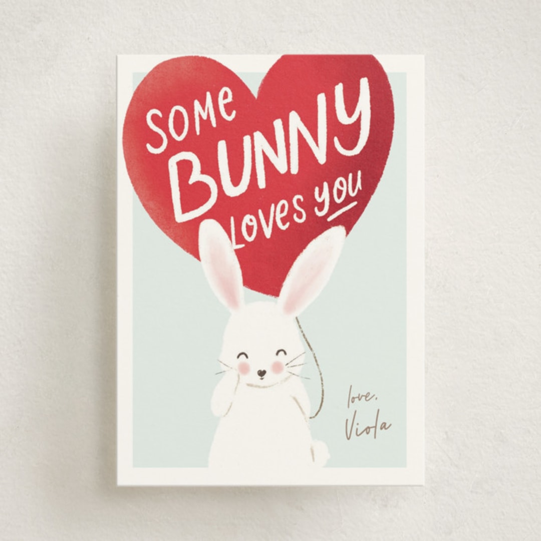 "lapine" - Classroom Valentines in Sky by chocomocacino - Front