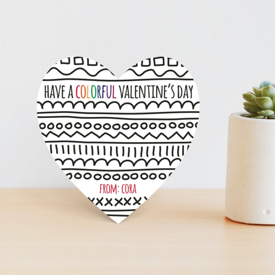 Colorful Valentine's Day
