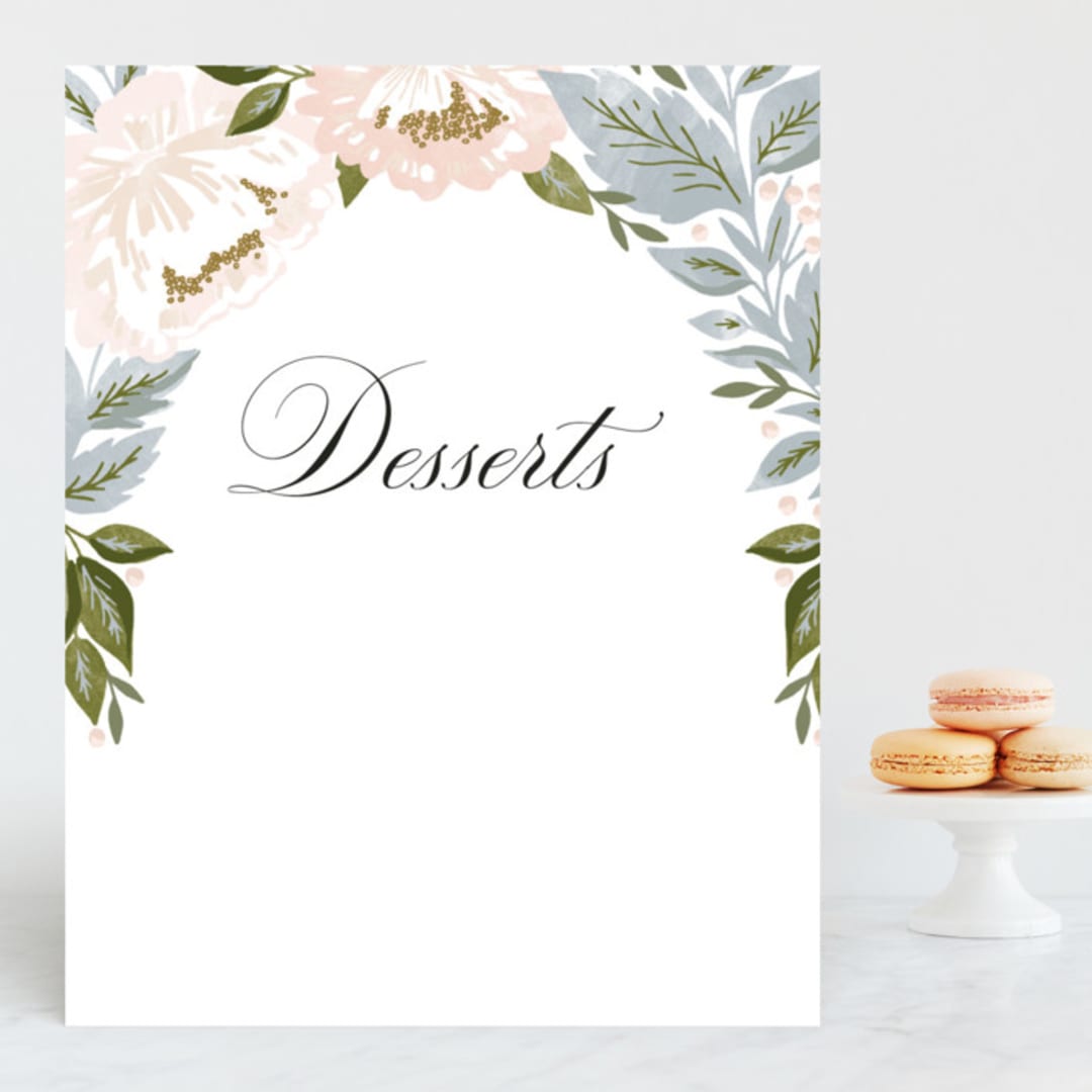 Peony Floral Frame