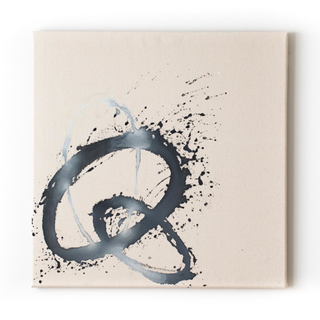 "Abstract, 24x24in., Painting Commission" - Commissioned Original Painting in multicolor by Christa Kimble