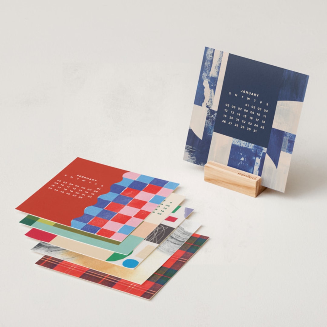 Pattern Play: 2025 Desk Calendar