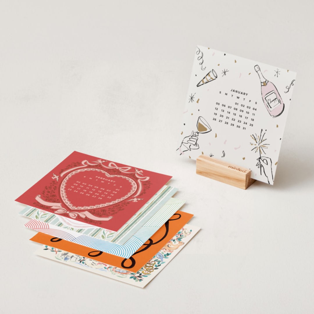 Seasons of Art: 2025 Desk Calendar