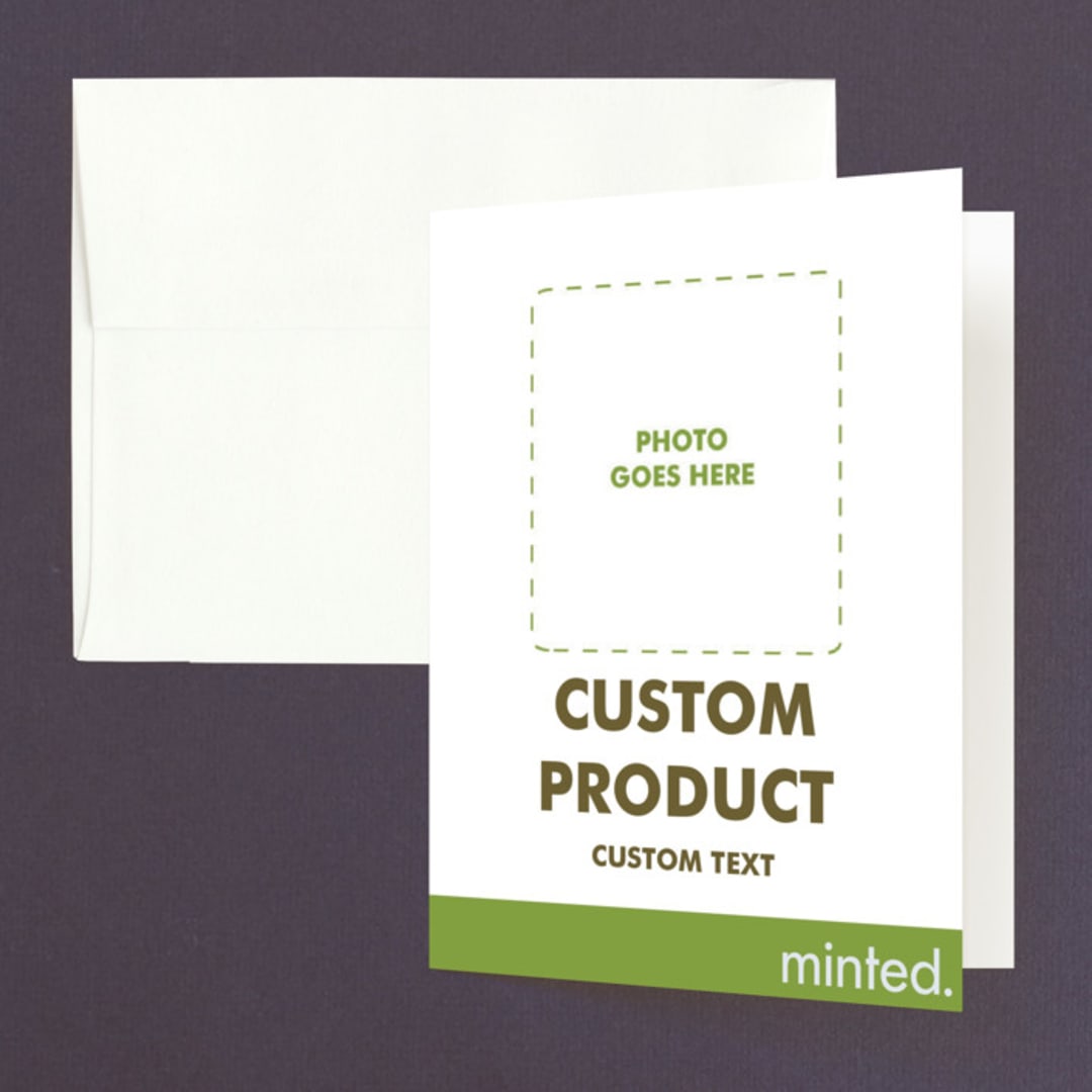 "Portrait Custom" - Engagement Party Thank You Cards in Charcoal by Minted - Front