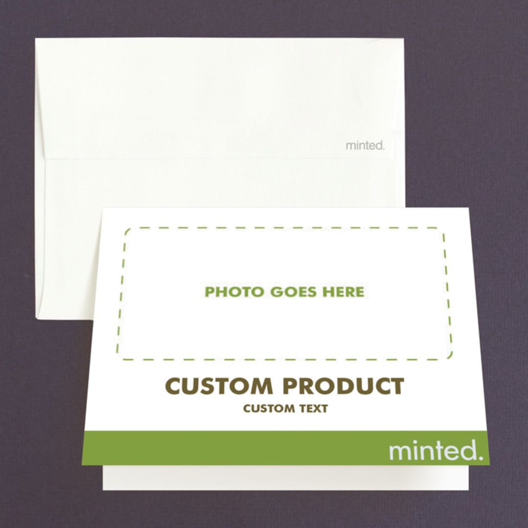 "Landscape" - Engagement Party Thank You Cards in Charcoal by Minted - Front