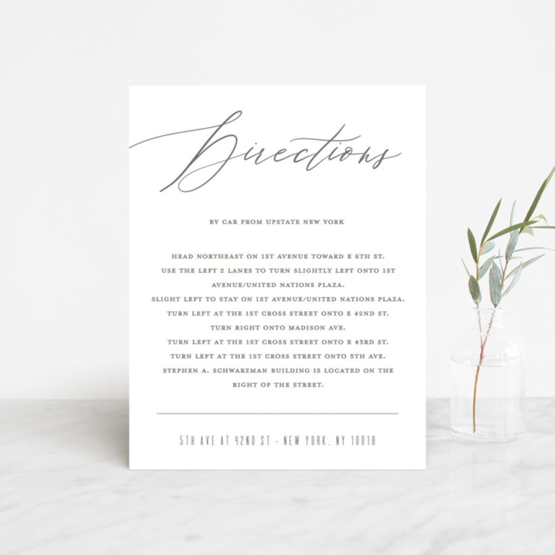 "Our Love" - Direction Cards in Pearl by fatfatin - Front