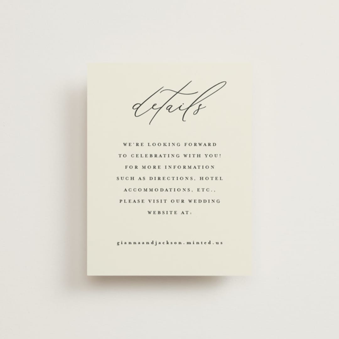 "Love and Faith" - Direction Cards in Vanilla by Louise Kay - Front