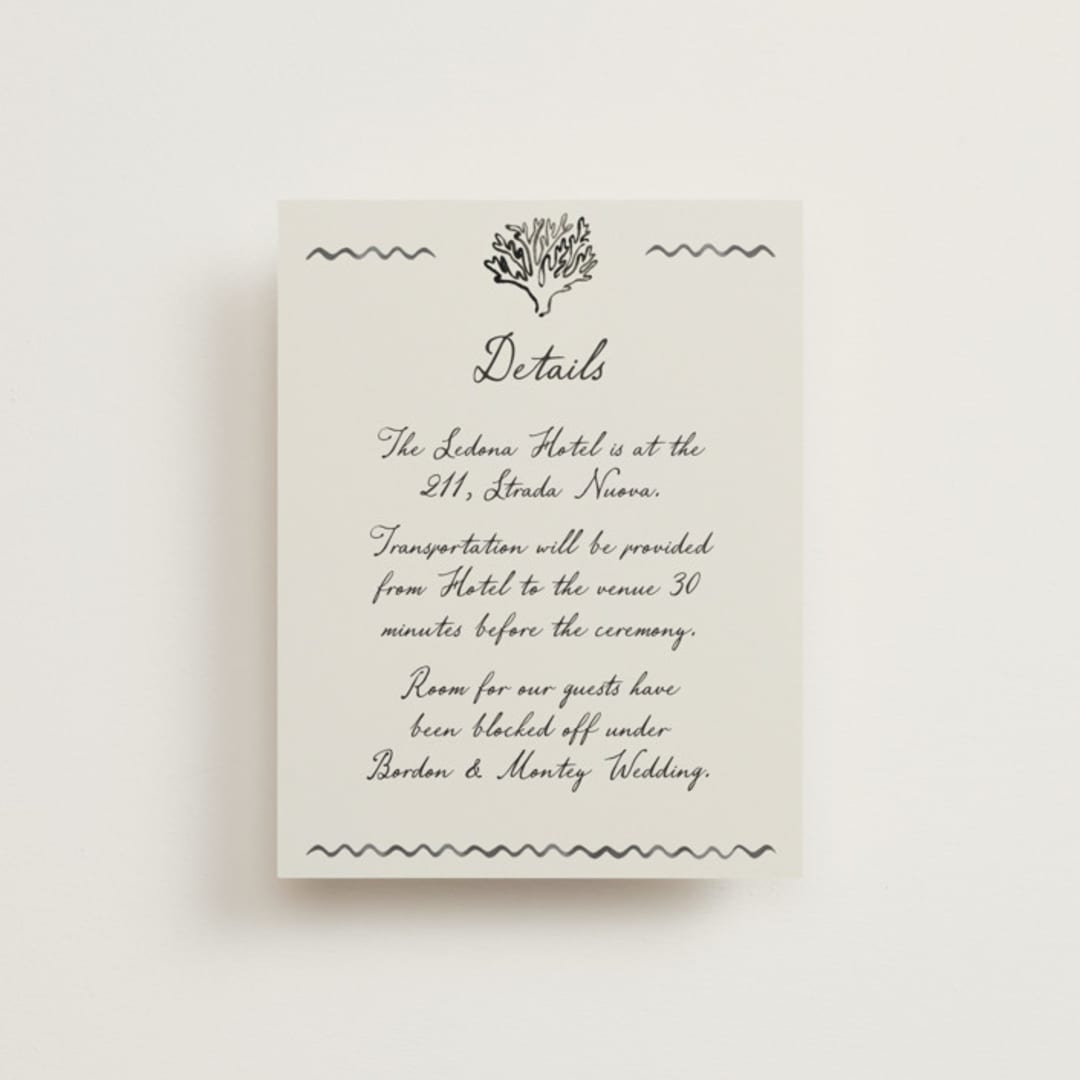 "Puglia" - Direction Cards in Rock by Pati Cascino - Front