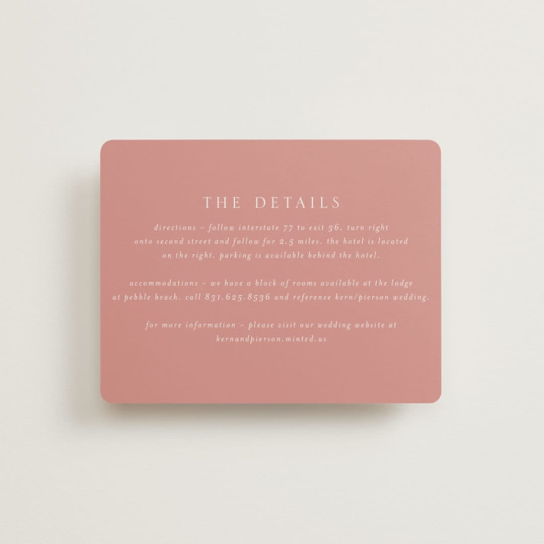 "opalescent" - Direction Cards in Chalcedony by Erin Deegan - Front