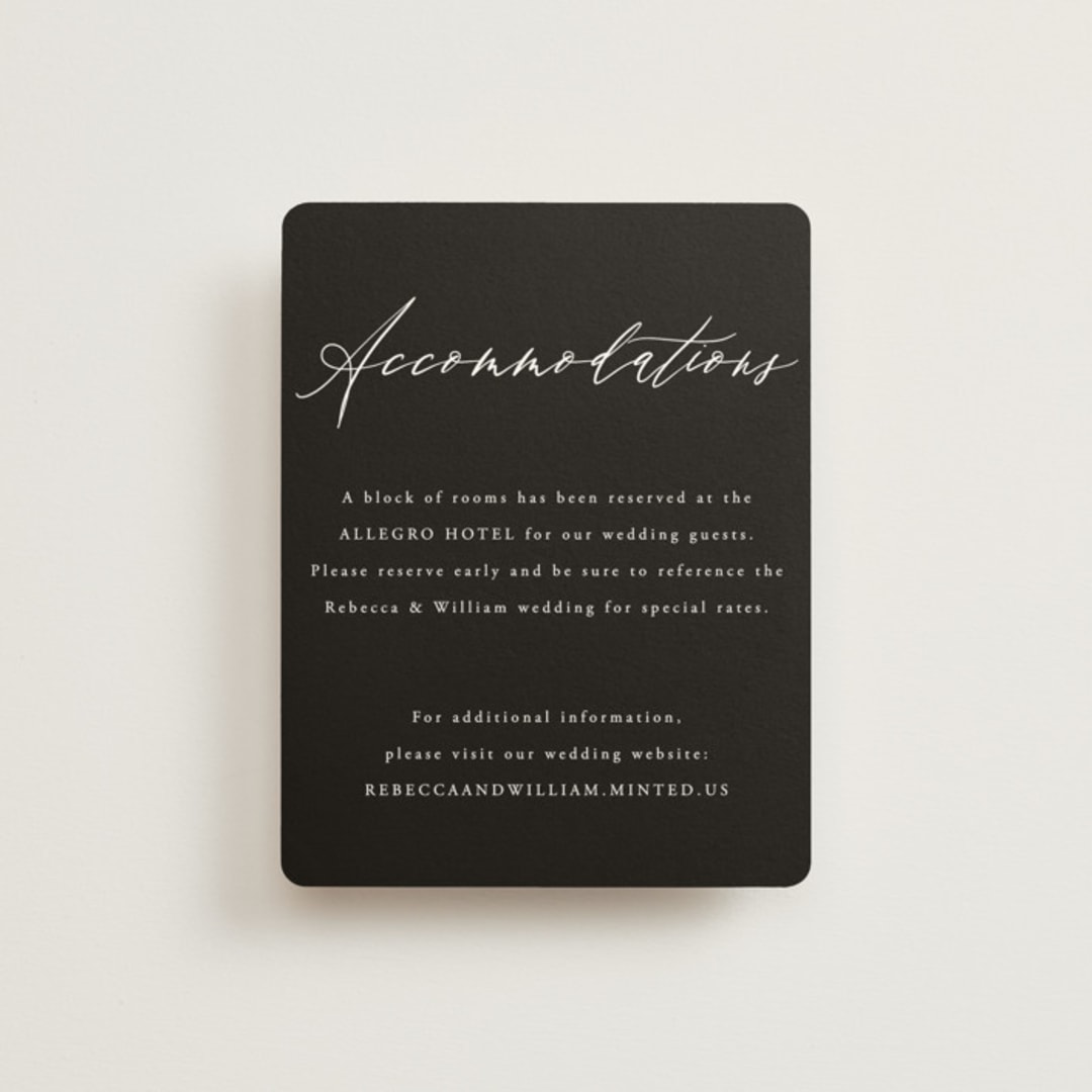 "We Do" - Direction Cards in Ink by lulu and isabelle - Front