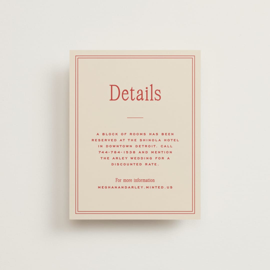 "cherry" - Direction Cards in Cherry by Ellen Schlegelmilch - Front