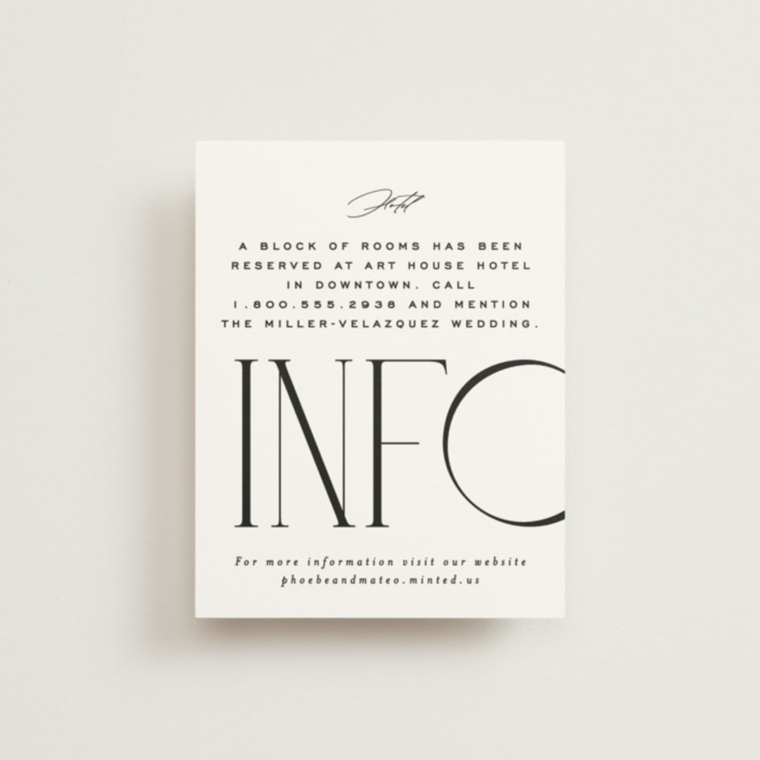 "Numerical" - Direction Cards in Lily by Owl and Toad - Front