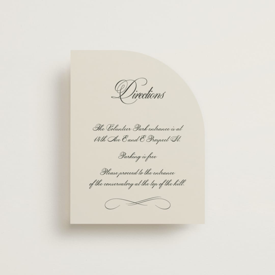 "Old Fashioned" - Direction Cards in Night by Ani Somi - Front