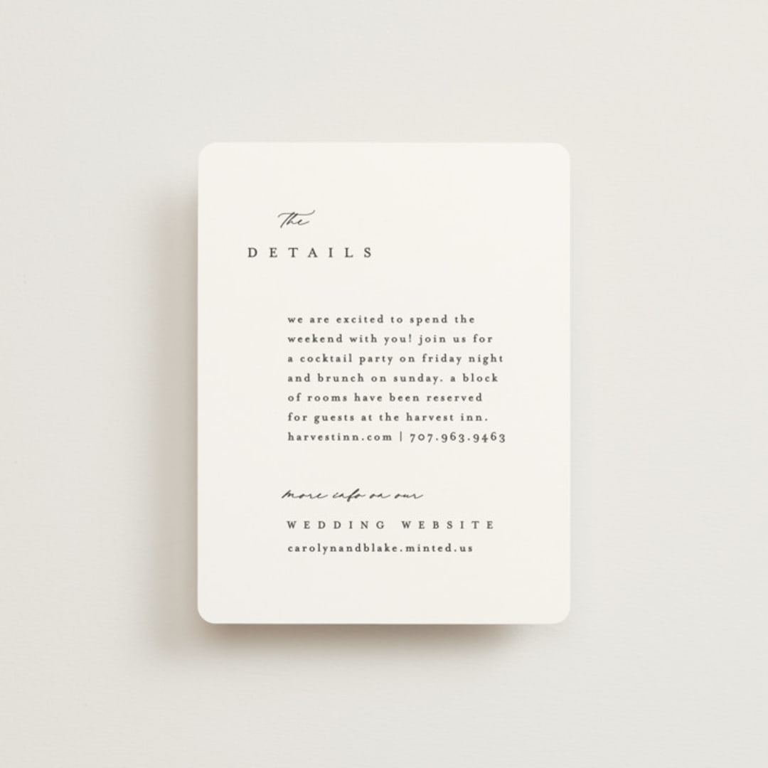 "SoHo" - Direction Cards in Silk by Kelly Schmidt - Front