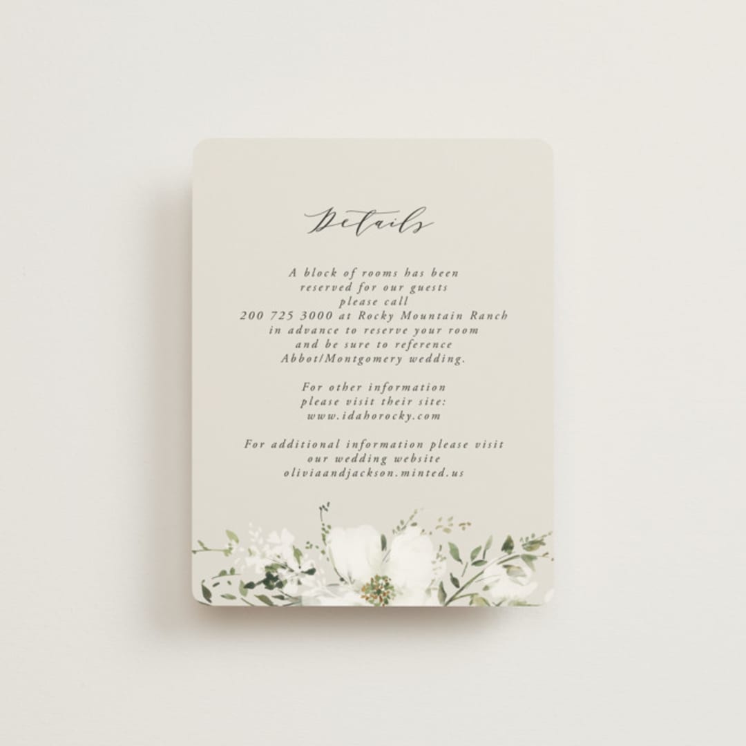 "Verde" - Direction Cards in Meadow by Petra Kern - Front