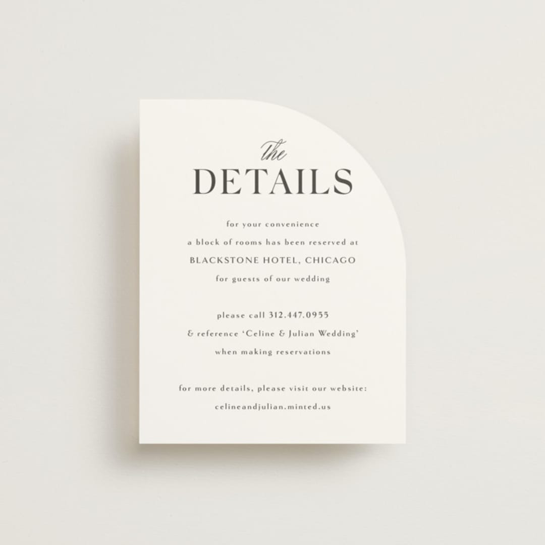 "CELINE" - Direction Cards in Opal by Melanie Kosuge - Front