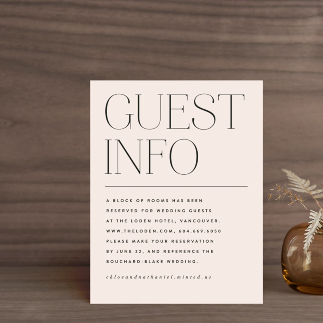 "Landscape" - Direction Cards in Champagne by Kelly Schmidt - Front