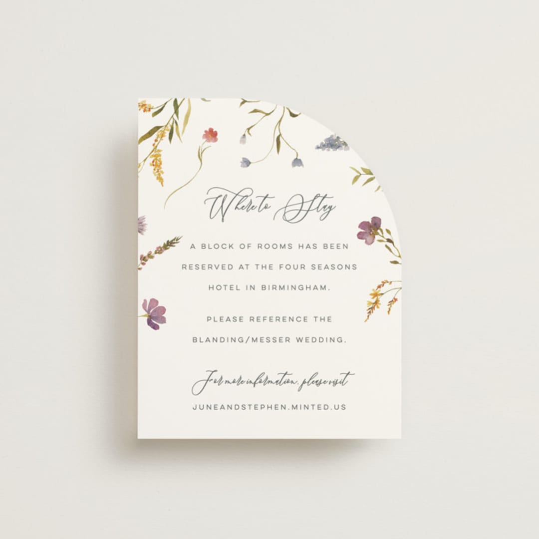 "Untied" - Direction Cards in Sherbert by Erin Hodges - Front