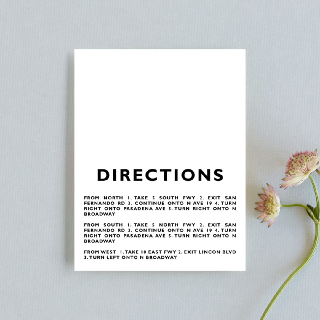 "Desenfadado" - Direction Cards in Black by Aspacia Kusulas - Front