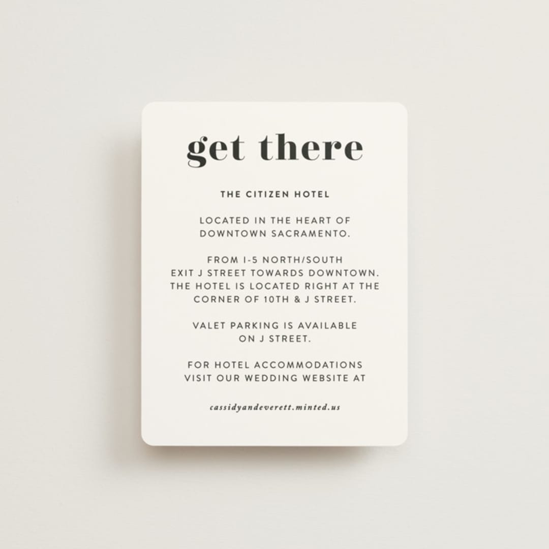 "Key Ingredients" - Direction Cards in Cotton by Christie Garcia - Front
