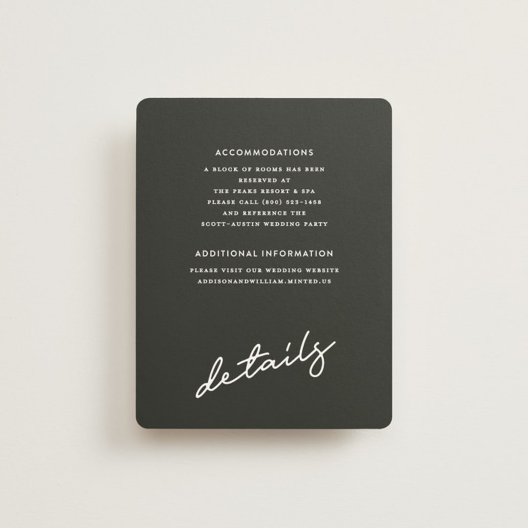 "As if a Dream" - Direction Cards in Cloud by Pine Street Creative - Front