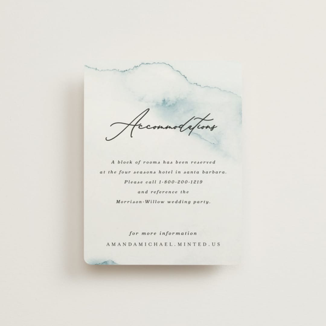 "Ocean Vibes" - Direction Cards in Sky by Marina Onoprienko - Front