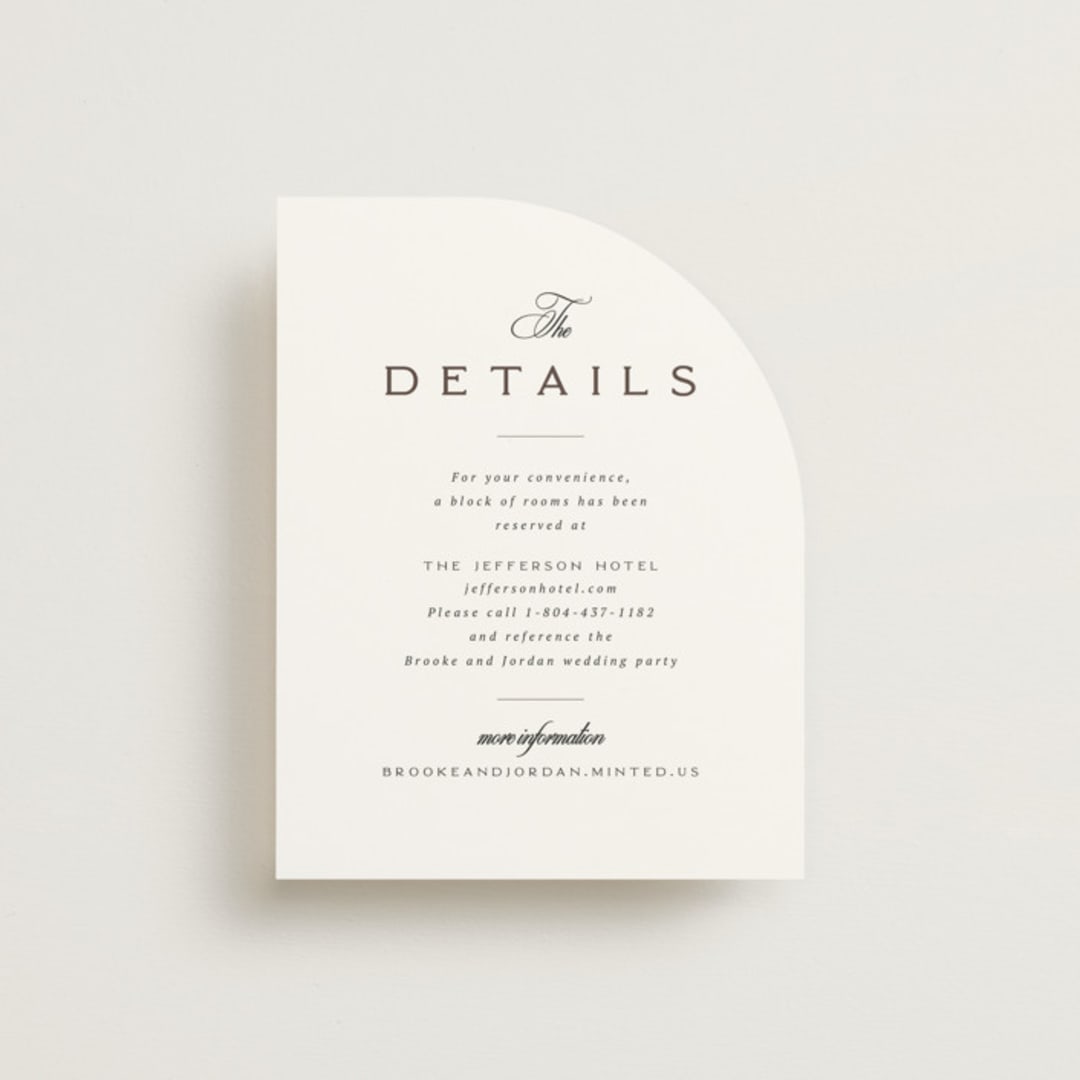 "Side by Side" - Direction Cards in Tuxedo by Orasie - Front