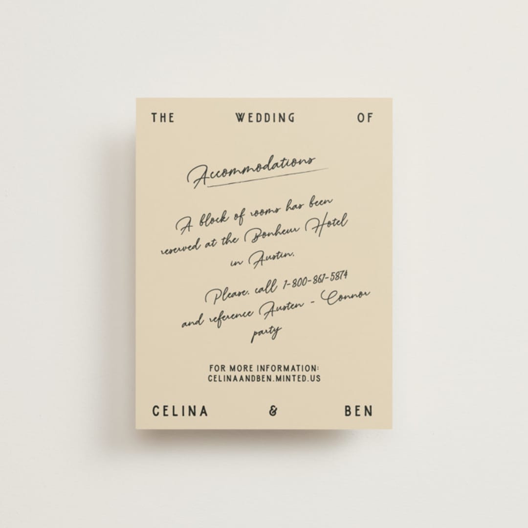 "Modern Fairy Tale" - Direction Cards in Linen by Helena Vitto - Front