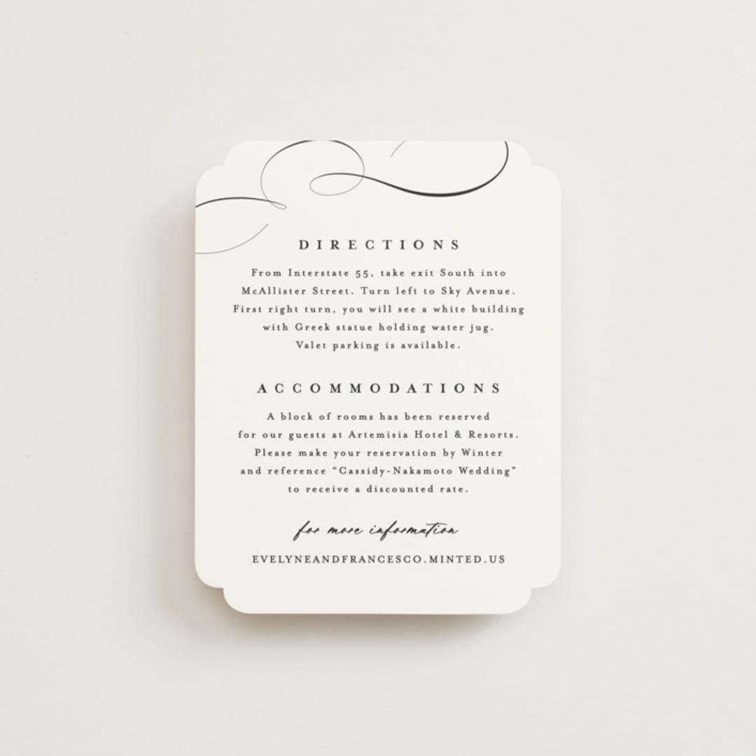 "Blancmange" - Direction Cards in Frost by chocomocacino - Front