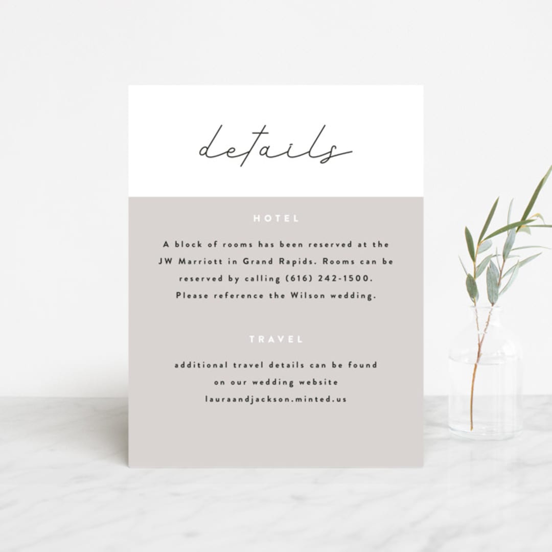 "Styled" - Direction Cards in Fog by Pixel and Hank - Front