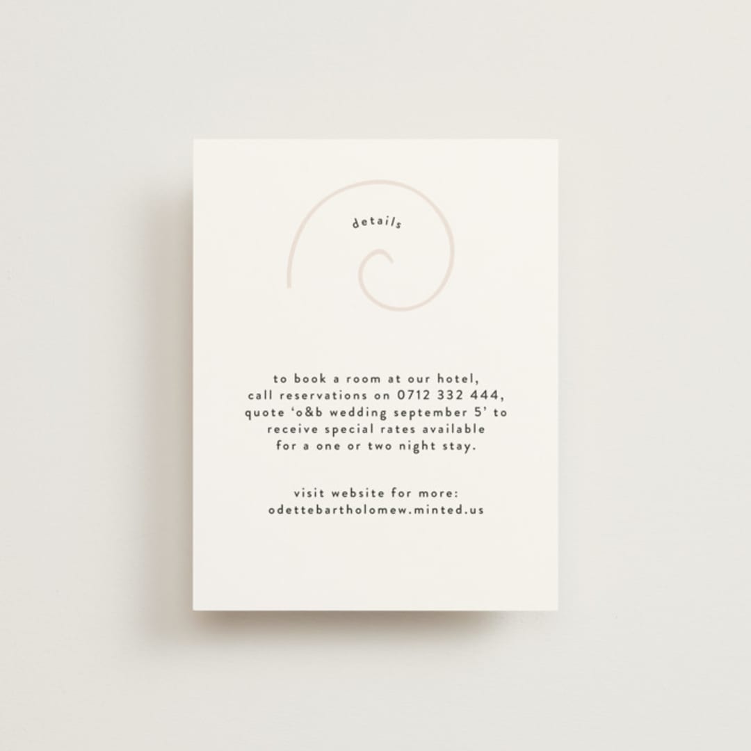 "symbol of optimism" - Direction Cards in Blush by Phrosné Barwood - Front