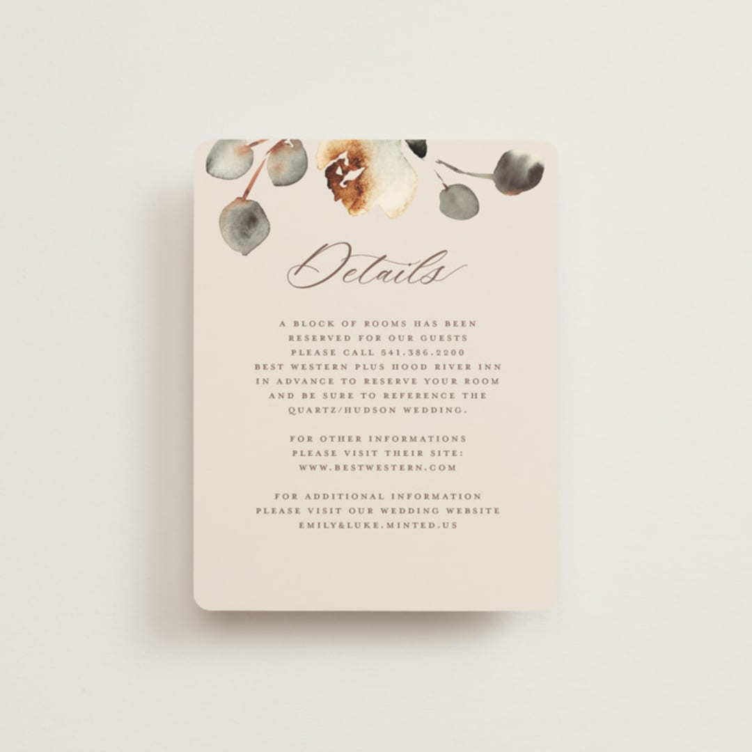 "Bella Mia" - Direction Cards in Autumn by Petra Kern - Front