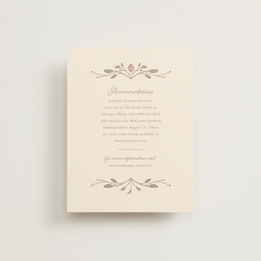 "Disney Storybook" - Direction Cards in Autumn by Morgan Ramberg - Front