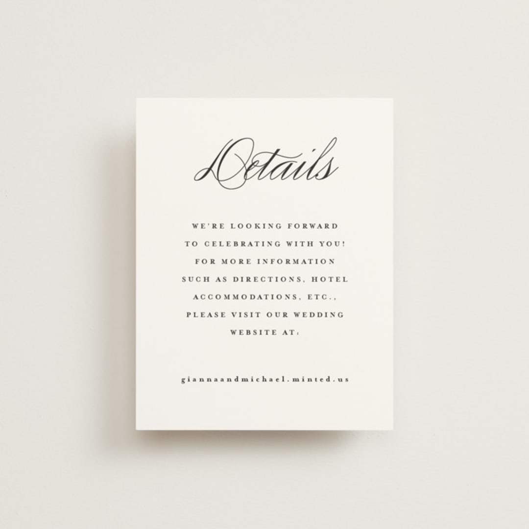 "Everything Love" - Direction Cards in Ebony by Louise Kay - Front