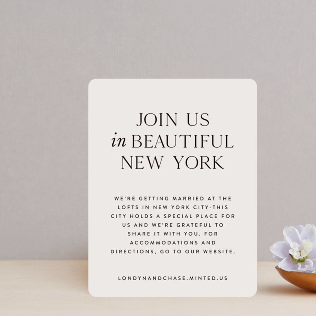 "Apropos" - Direction Cards in Au Lait by Design Lotus - Front