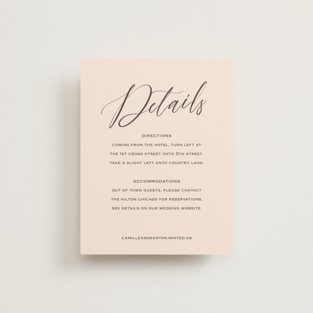 "Vision of Love" - Direction Cards in First Kiss by Design Lotus - Front