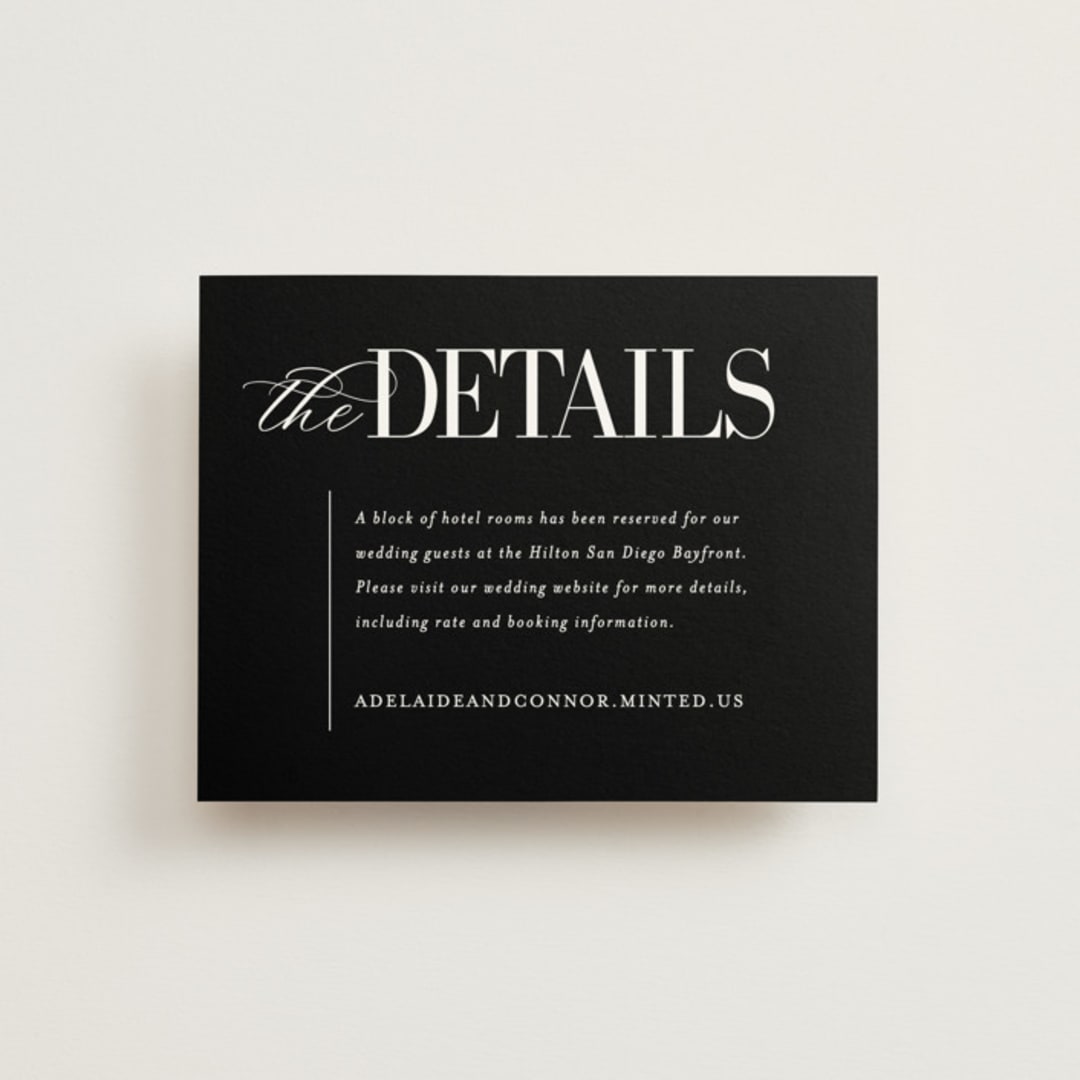 "This and That" - Direction Cards in Diamond by Jessica Corliss - Front