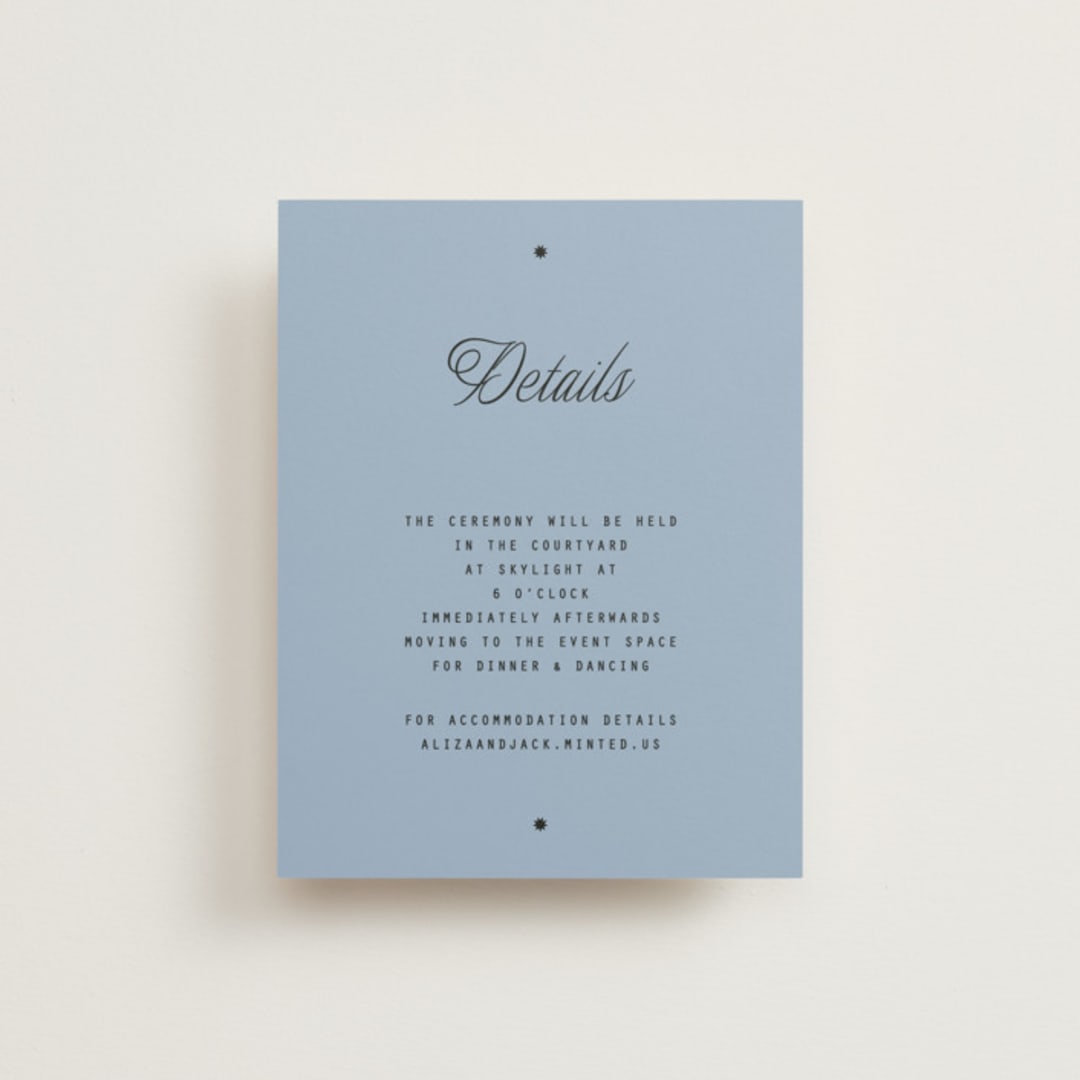 "Cheers" - Direction Cards in Sky by Blustery August - Front