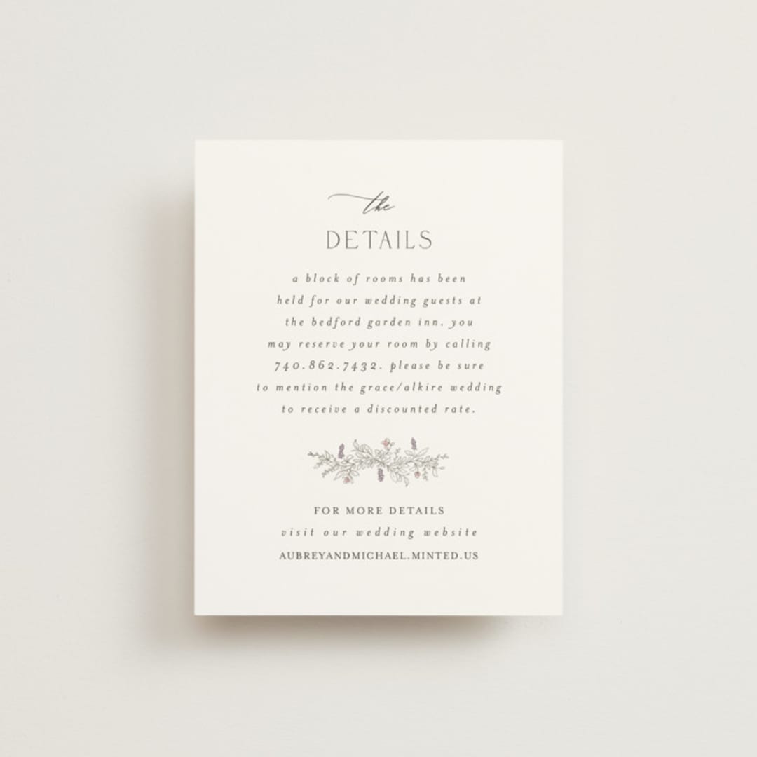 "Cottonwood" - Direction Cards in Ravello by Anne Ciotola - Front