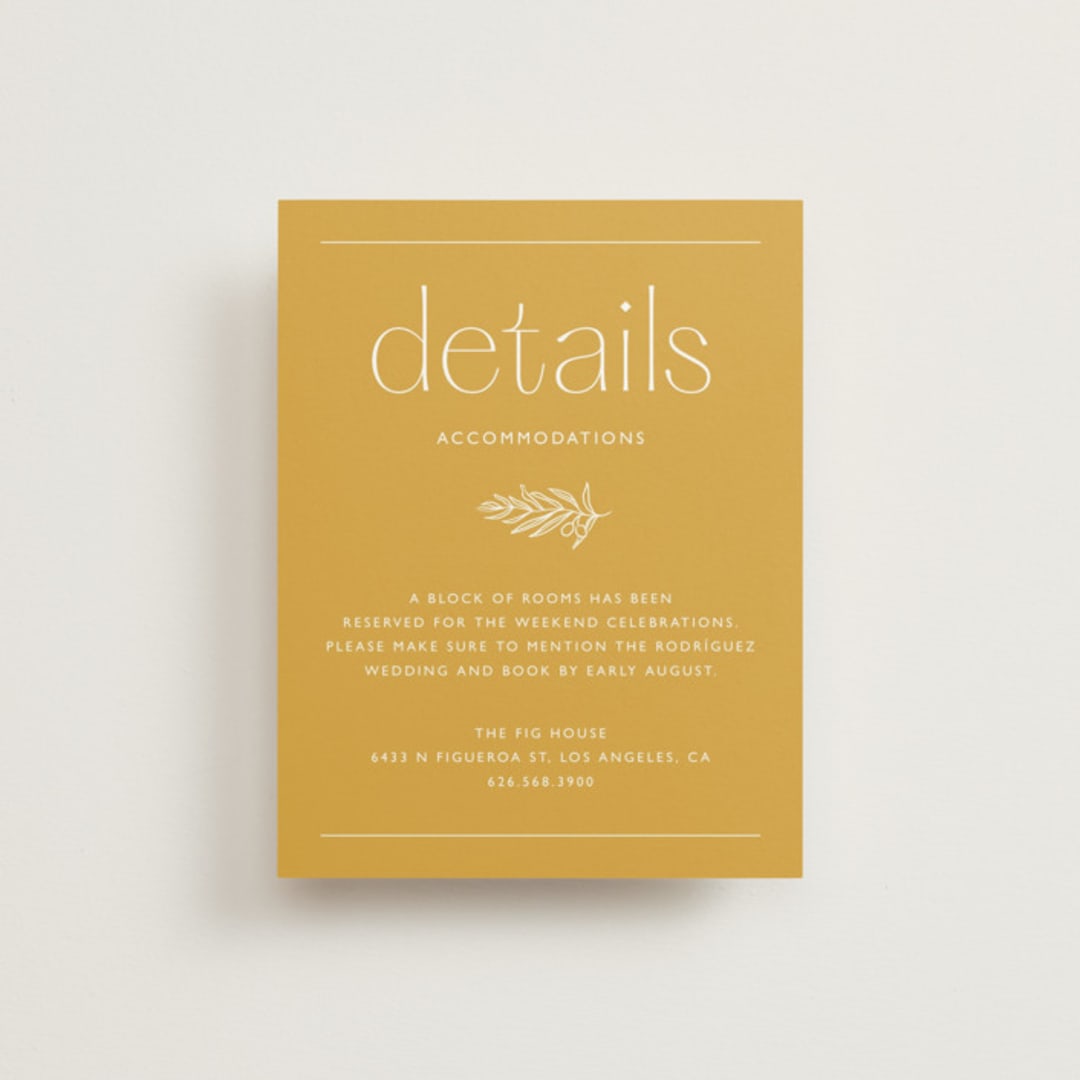 "goldfinch" - Direction Cards in Sunshine by Lindsay Stetson Thompson - Front